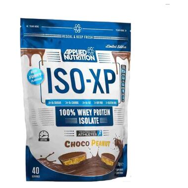 Сироватковий ізолят Applied Nutrition Iso-XP 1 кг шоколад-арахс фото №1