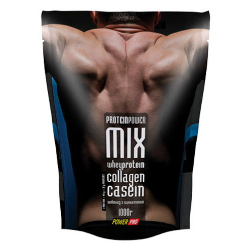 Протеїн Power Pro Protein Mix 1000 г Шоколад із кокосом фото №1