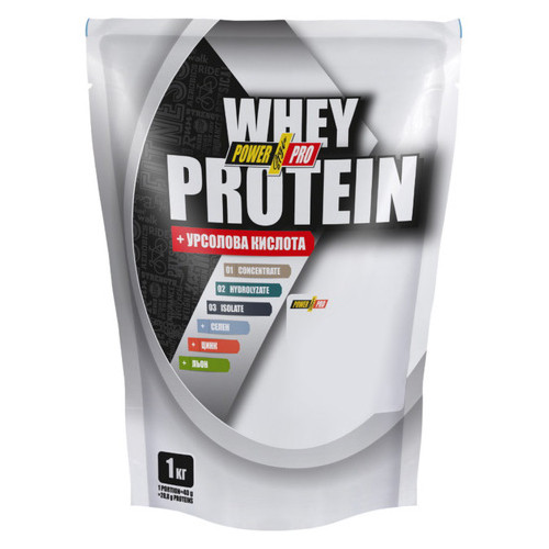 Сироватковий протеїн Power Pro Whey Protein 1 кг пломбір шоколадний фото №1