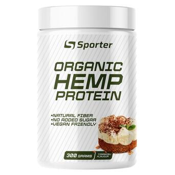 Протеїн Sporter Organic Hemp Protein 300 грам тірамісу фото №1