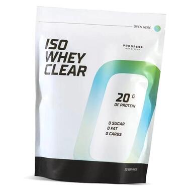 Изолят Сывороточного Протеина Iso Whey Clear Progress Nutrition 460г Красное фруктовое желе с киви 29461003 фото №1