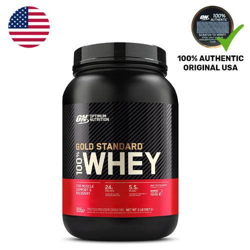 Сироватковий протеїн Optimum Nutrition USA Gold Standard 100 Whey 907 г шоколад-арахісова паста фото №1