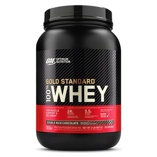 Protein Optimum Nutrition 100% Whey Gold Standard 909 г шоколадно-солодовий фото №1