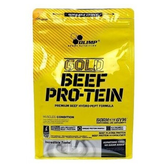 Протеїн Olimp Gold Beef Pro-Tein 700г Полуниця фото №1