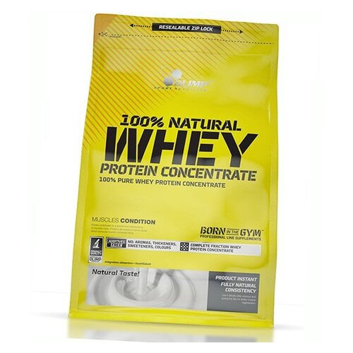 Protein Olimp Nutrition 100% Natural Whey Concentrate 700g Без смаку (29283009) фото №2