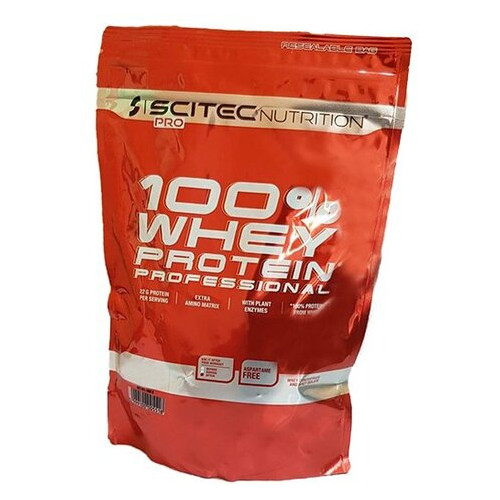 Протеин Scitec Nutrition 100% Whey Protein Prof 500г vanilla фото №1