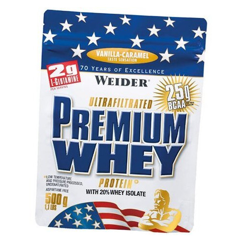 Протеїн Weider Premium Whey Protein 500г Полуниця-ваніль (29089007) фото №2