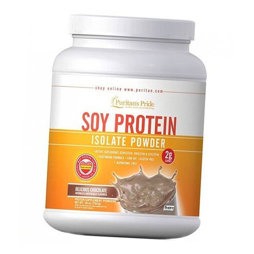 Protein Puritans Pride Soy Protein Isolate 793g Chocolate (29367001) фото №1