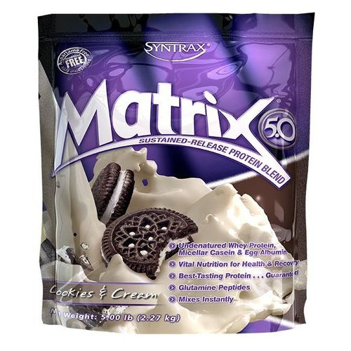 Протеїн Syntrax Matrix 2.27 кг печиво крем фото №1