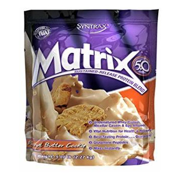 Протеїн Syntrax Matrix 2.27 кг печиво-арахісове масло фото №1