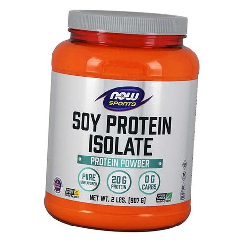 Ізолят соєвого протеїну Now Foods Soy Protein Isolate 907г Без смаку (29128004) фото №1