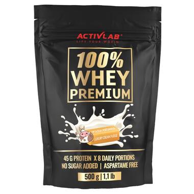 Сироватковий протеїн Activlab 100 Whey Premium 500 грамм вершкова помадка фото №1