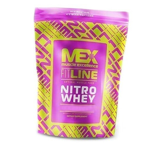 Протеїн Mex Nutrition Nitro Whey 2270г Полуниця (29114003) фото №1