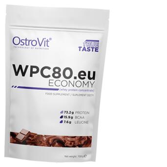 Протеїн Ostrovit WPC80.eu економ 700г Шоколад (29250008) фото №1