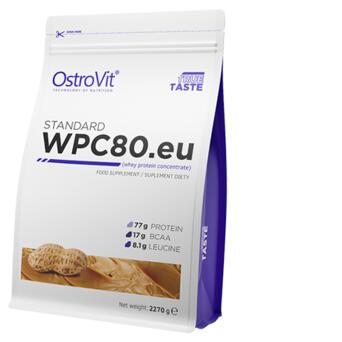 Протеїн Ostrovit WPC80.eu standart 2270г Арахісова олія (29250004) фото №1
