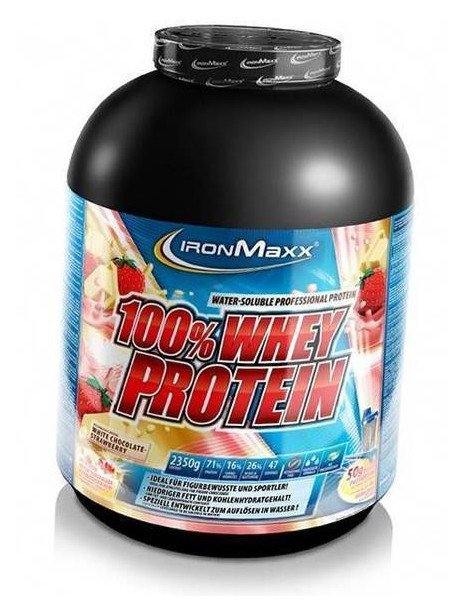 Протеїн IronMaxx 100% Whey Protein 2350г Карамель із сіллю (29083009) фото №1