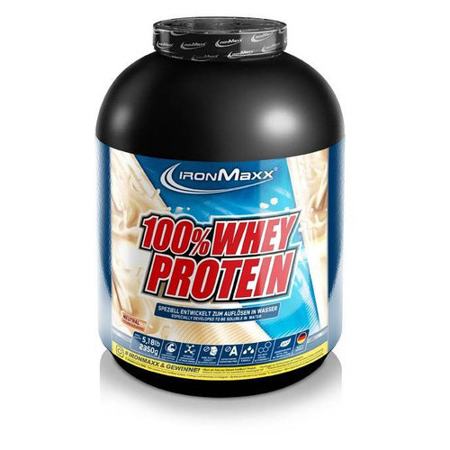 Сироватковий протеїн Ironmaxx 100 Whey Protein 2.35 кг вишневий йогурт фото №1
