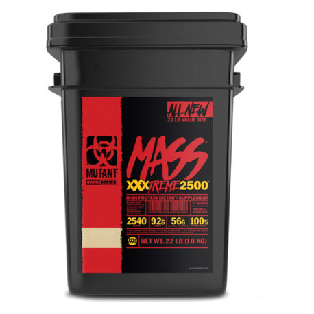 Гейнеры Mutant Mass xXxtreme 2500 10 кг ваниль фото №1