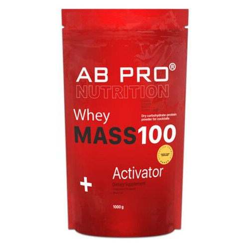 Гейнери AB Pro Mass 100 Whey Activator 1 кг ваніль фото №1