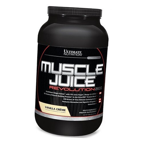 Гейнер Ultimate Nutrition Muscle Juice Revolution 2100г Ваніль (30090001) фото №2