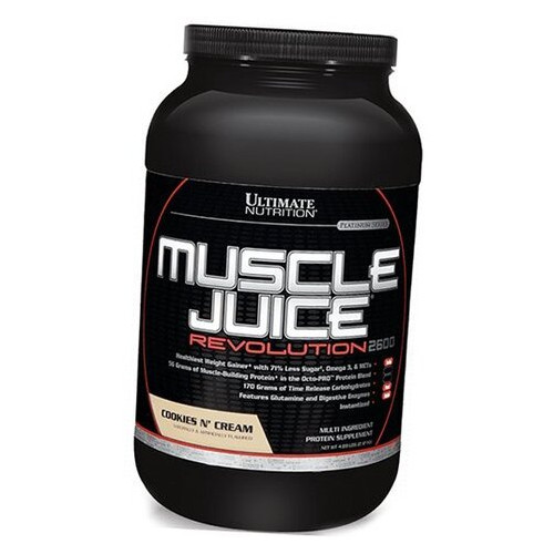 Гейнер Ultimate Nutrition Muscle Juice Revolution 2100г Печиво крем (30090001) фото №2