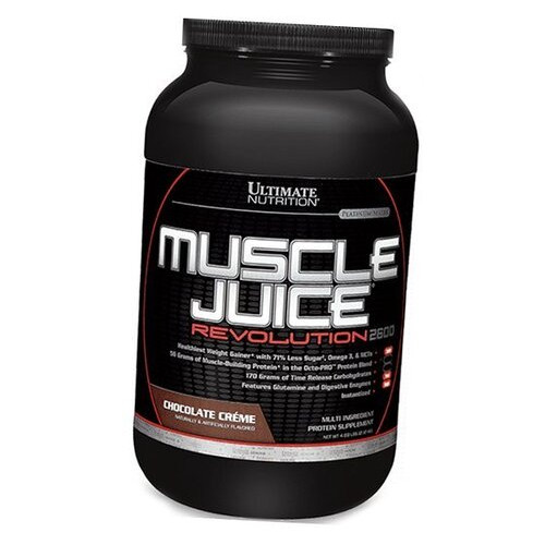 Гейнер Ultimate Nutrition Muscle Juice Revolution 2100г Шоколад (30090001) фото №2