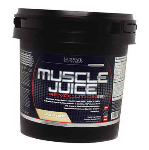 Гейнер Ultimate Nutrition Muscle Juice Revolution 5000г Ваніль (30090001) фото №1