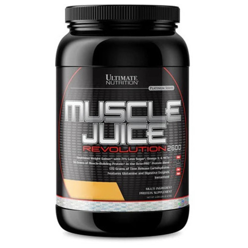 Гейнери Ultimate Nutrition Muscle juice revolution 2600 2120 г Банан фото №2
