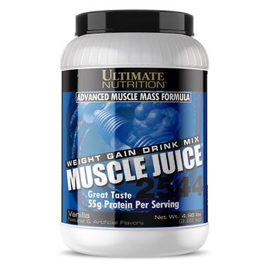 Гейнер Ultimate Nutrition Muscle Juice 2544 2.27 кг ваніль фото №1