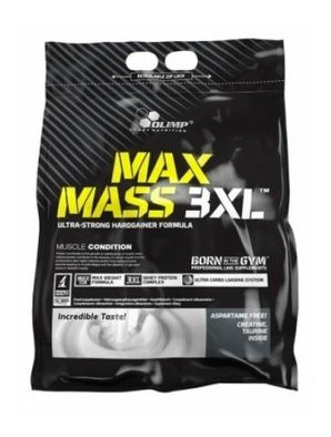 Гейнер Olimp Max Mass 3XL bag 6000 г шоколад фото №2