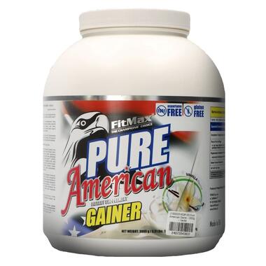Гейнер FitMax Pure American Gainer 3 кг ваніль фото №1
