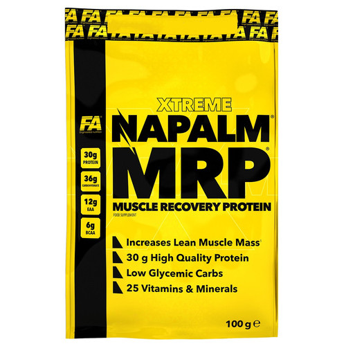 Гейнер Fitness Authority Napalm MRP 100 грамм арахисовая паста фото №1