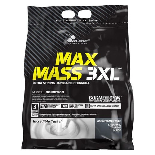 Гейнер OLIMP MAX Mass 3XL 6 кг полуниці фото №1