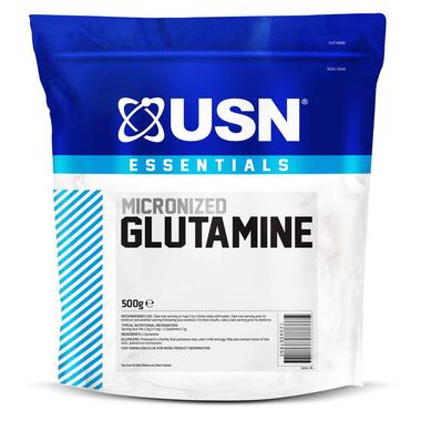Амінокислоти USN Glutamine Micronized 500 g unflavored фото №1