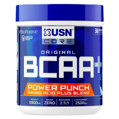 Амінокислоти USN BCAA Power Punch 400 g tangarine фото №1