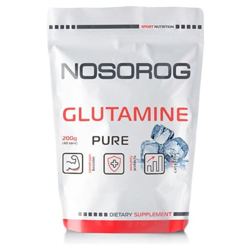 Глютамін Nosorog Glutamine 200 грам фото №1