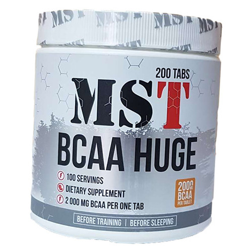 Амінокислота MST BСAA Huge 200 таблеток (28288004) фото №1