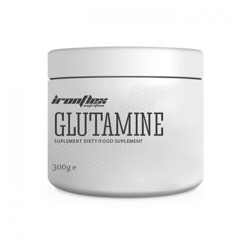 Глютамін IronFlex Glutamine 300 грам ананас фото №1