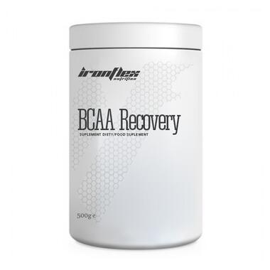Амінокислоти IronFlex BCAA Recovery 500 грамм вишня фото №1