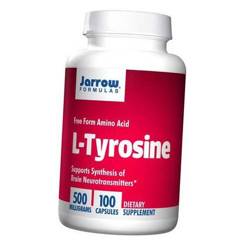 Амінокислота Jarrow Formulas L-Tyrosine 500 100 капсул (27345002) фото №1