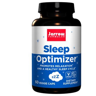 Амінокислота Jarrow Formulas Нормалізація сну, Sleep Optimizer, 60 вегетаріанських капсул (JRW-29049) фото №1