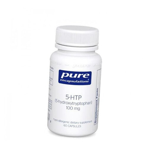 Амінокислота Pure Encapsulations 5-HTP 100 60 капсул (72 361 003) фото №2