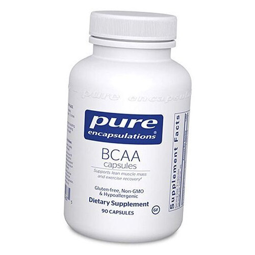 Амінокислота Pure Encapsulations BCAA 90 капсул (28361001) фото №2