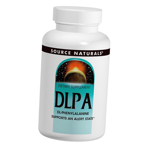 Амінокислота Source Naturals DLPA 375 120 таблеток (27355011) фото №1