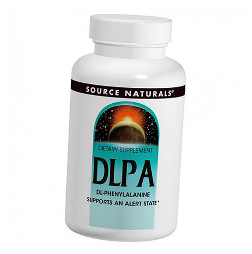 Амінокислота Source Naturals DLPA 750 60 таблеток (27355023) фото №2