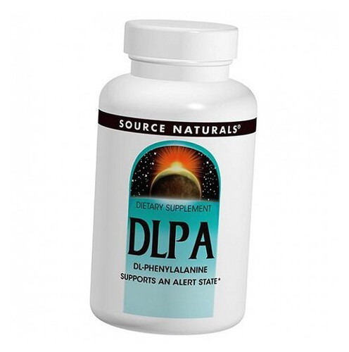 Амінокислота Source Naturals DLPA 750 60 таблеток (27355023) фото №1