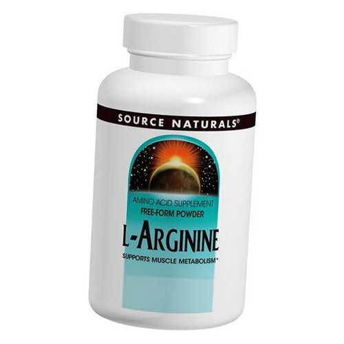 Амінокислота Source Naturals L-Arginine 100 капсул (27355013) фото №1