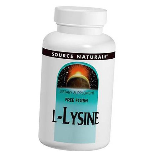 Амінокислота Source Naturals L-Lysine 1000 100 таблеток (27355001) фото №2