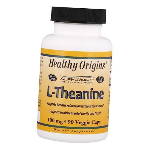 Амінокислота Healthy Origins L-Theanine 180вегкапс (27354003) фото №1