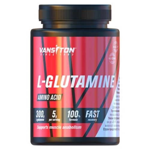Глютамін Ванситон L-Glutamine 300 грам фото №1